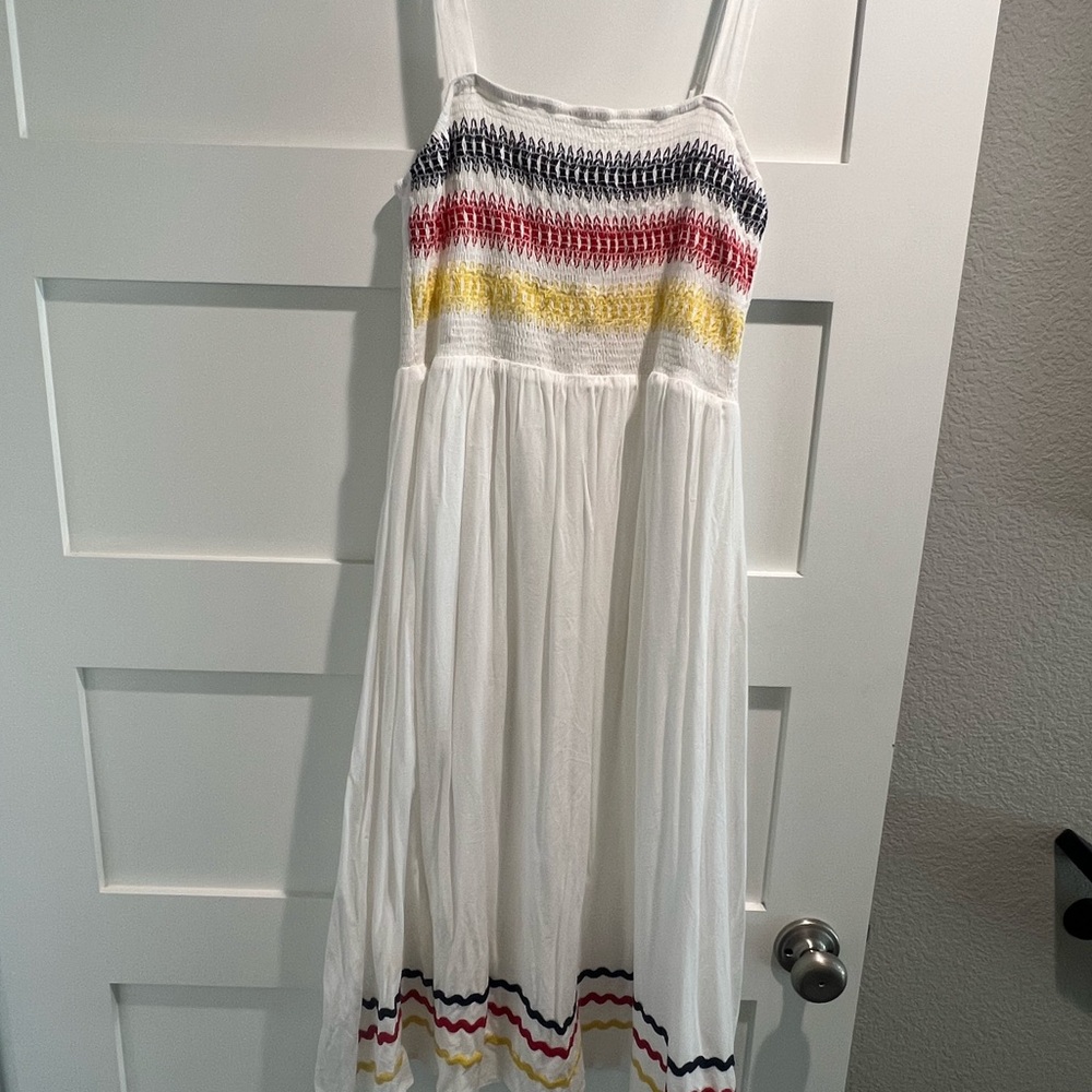 Colorful Striped Dress vintage inspired